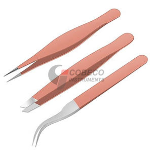 Pinzas Quirúrgicas Oftálmicas de Precisión, de Acero Inoxidable, Estériles, Rectas y Curvas, Módulo de Pinzas Quirúrgicas - Product Image 5