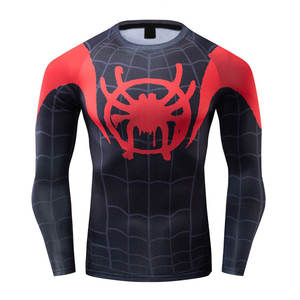 Jiu Jitsu Rashguard BJJ avec logo personnalisé Chemise de compression en spandex imprimée par sublimation uniforme pour le surf MMA - Product Image 3