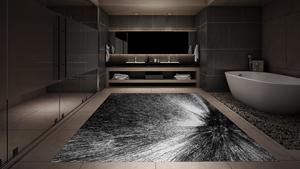 Conjuntos de alfombras antideslizantes ecológicas de lana anudada a mano de pila mediana de estilo moderno patrón abstracto sala de estar Puerta de espacio de oración - Product Image 2