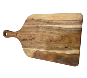 Tabla de cortar de madera hecha a medida, herramienta de cocina, tabla de cortar de madera de forma redondeada de tamaño mediano, tabla de cortar verduras - Product Image 3