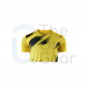 Conjuntos de uniformes de fútbol personalizados para jóvenes y niños de alta calidad, impresión por sublimación, nombre, número, logotipo del equipo, ropa de fútbol superior hecha en Pakistán - Product Image 5