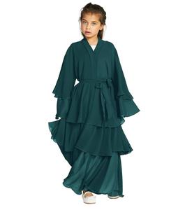 Cheap Price Islamic <b>Girls</b> Kids <b>Abaya</b> Long Dresses Breathable Stylish Custom Size Muslim <b>Girls</b> <b>Abaya</b> - Product Image 4