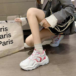 Vintage all round head sneakers Fashion women's casual <b>shoes</b> 2026 new senior sense thick sole - Product Image 2