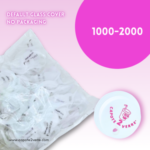 La cubierta de vidrio de protección de silicona suave 1001 de alta calidad evita derrames de picos lote 100 piezas producto de seguridad - Product Image 4