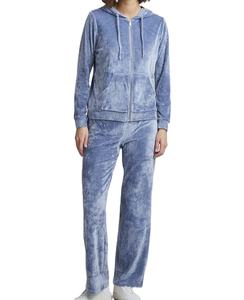 Vêtements pour femmes, vêtements tendance d'hiver, vêtements de créateur, vêtements de détente, ensemble de jogging pour femmes, vêtements de luxe en velours - Product Image 3