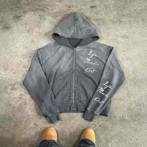 Chándal Casual de Invierno Personalizado con Capucha, Textura Brillante de Cristal, Forro Polar Ligero, Diseño Moderno, 100% Algodón - Product Image 3