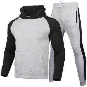 2025 hommes survêtement décontracté Joggers à capuche vêtements de sport vestes et pantalons 2 pièces ensembles Hip Hop course costume de sport - Product Image 3