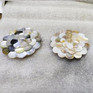 Luxury Mother of Pearl <b>Mirror</b> I MOP Wall Decor <b>Mirror</b> I Decorative Shell <b>Mirror</b> I <b>Small</b> Accessories for Home Decor - Product Image 2