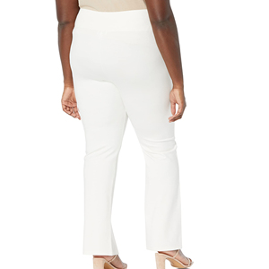 Super Soft Durable Brushed Material High Waist Flare <b>Pants</b> for Women <b>Boot</b> Cut Women Flare <b>Pant</b> - Product Image 3