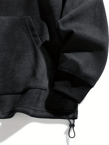 Sudadera con capucha de lana con diseño de nuevo estilo, Sudadera con capucha de lana ligera, ropa de invierno de calidad Premium para hombre, jersey básico, mezcla de algodón - Product Image 2