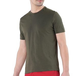 เสื้อยืดแขนสั้นลำลองกีฬาทรงสลิมฟิตสไตล์ใหม่ฤดูร้อนแฟชั่นแบบกำหนดเอง - Product Image 2