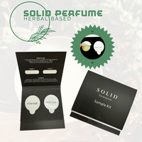Colonia Sólida de Larga Duración, Eau de Toilette a Base de Aceite, Aroma Amaderado Clásico, Tamaño de Muestra de Lujo para Hombre, Regalo para Uso Diario o de Viaje
