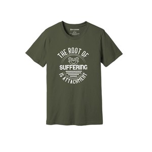 เสื้อยืดผ้าฝ้าย100% พิมพ์ลายพระพุทธรูปแบบลำลองมี12สีให้เลือก160-180 - Product Image 1