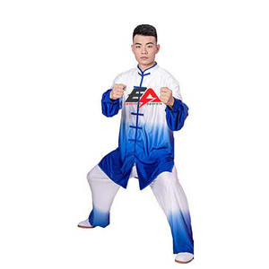 เครื่องแบบกังฟูแบบมืออาชีพเครื่องแบบกังฟูผ้าฝ้ายเนื้อนุ่มออกแบบได้เองเสื้อผ้าคาราเต้ศิลปะการต่อสู้ชุดกังฟูแบบกำหนดเอง - Product Image 1