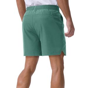 Vente en gros de shorts de sport décontractés pour hommes pour l'extérieur logo personnalisé poids léger taille moyenne motif solide avec poches - Product Image 2