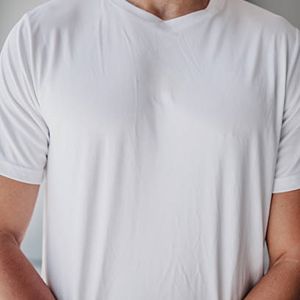 Camiseta Deportiva para Hombre, Cuello Redondo, Ajuste Muscular, Alta Elasticidad, Mezcla de Spandex, para Entrenamiento, Ropa Deportiva para Exteriores - Product Image 2