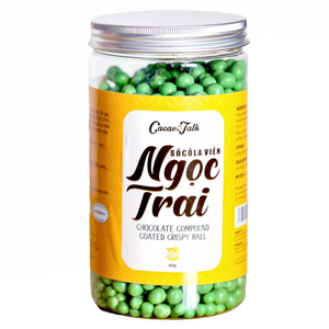 Fournisseur d'exportation de chocolat composé, étiquette personnalisée, chocolat au thé vert de haute qualité HALAL, boules croustillantes au chocolat, décoration au cacao, boulangerie - Product Image 1