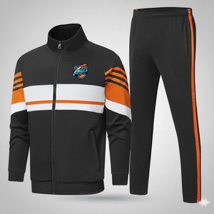 Conjunto Deportivo de Invierno para Hombre, 100% Algodón, con Capucha, Cintura Elástica, Transpirable y Ligero - Product Image 3