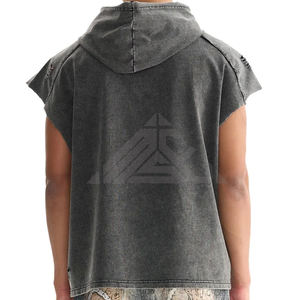 Sudaderas con Capucha Estilo Urbano Viral con Lavado Ácido 2025, Corte Regular, Transpirables, Ligeras, Digitales para Invierno, para Marcas y Startups - Product Image 5