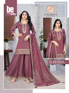 ชุดเดรสสีสวยสำหรับผู้ใหญ่ผ้าคอตตอนปักลายผ้าวิสคอสอินเดีสไตล์ทันสมัยล่าสุด - Product Image 2