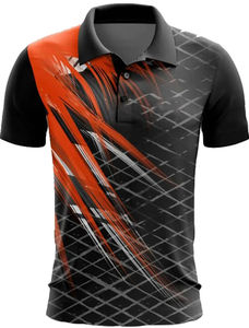 Camisa de golf de Spandex de poliéster 2024 Camisa de polo de golf con estampado de sublimación completa Camisas de golf de poliéster 100% - Product Image 6