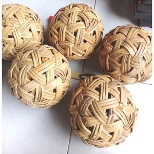 Bola takraw de ratán tejida de calidad de exportación profesional pelota deportiva hecha a mano de ratán natural - Product Image 3