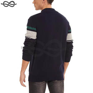 Jersey térmico de lana para hombre, suéter con cremallera de cuarto, Sudadera ligera de manga larga, cómodo Polo de invierno frío - Product Image 4