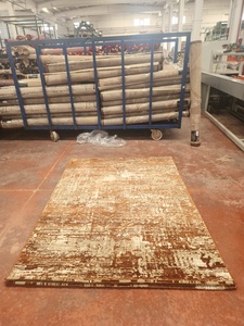 Alfombra Turca Adiva de Poliéster de Alta Calidad, Hecha a Máquina, Lavable, de Pelo Largo, Reversible, Antibacteriana, para Uso Doméstico - Product Image 4