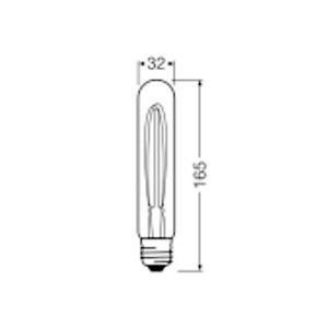 สำหรับ <span class=keywords><strong>OSRAM</strong></span> หลอดไฟ LED สีทองแบบวินเทจ E27 4.8W 470lm 2.200K - Product Image 3