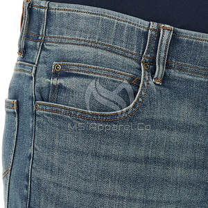 Pantalones Vaqueros Sólidos de Mezclilla para Hombre, Estilo Urbano, Más Vendidos, de Alta Calidad, Último Diseño, Servicio OEM, en Existencia - Product Image 4