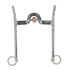 Bridas de acero inoxidable de alta calidad Bowman Segunda para caballos de equitación estilo western 2026 - Product Image 1
