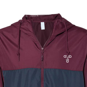 Nouvelle veste coupe-vent pour hommes à la mode tissu durable Offre Spéciale couleurs contrastées top tendance veste coupe-vent bon marché pour hommes - Product Image 2