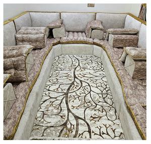Sofá estilo Majlis árabe, diseño clásico, elegante conjunto para sala de estar, asientos de esquina de lujo, diseño que ahorra espacio - Product Image 1