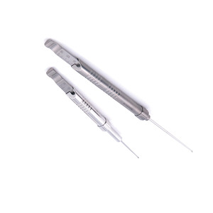 เครื่องมือวัดความลึกแบบแมนนวลเครื่องมือผ่าตัดออร์โธปิดิกส์เพื่อการวัดความยาวของกระดูกที่แม่นยำตั้งแต่0มม. ถึง100มม. - Product Image 5