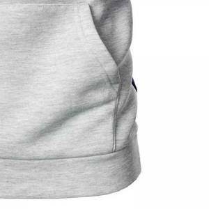 Pull d'hiver personnalisé en molleton épais de qualité supérieure en polyester/coton pour homme, coupe régulière, style streetwear, logo numérique - Product Image 4