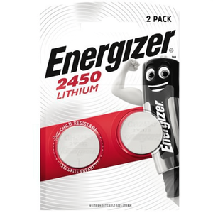 Energizer - Paquete de 2 Pilas de Litio CR2450 de 3 V y 620 mAh, Componentes Electrónicos - Product Image 3