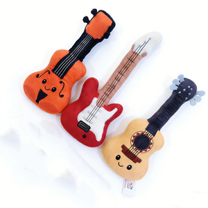 Ensemble d'instruments de musique en peluche personnalisés, guitare et microphone en peluche douce pour enfants de 2 à 4 ans, cadeau d'anniversaire unisexe - Product Image 5