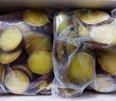 TRANCHES DE PATATE DOUCE TOUT NATURELLES/CONGELÉ/SANS CONSERVATEURS/À BASE DE VENTS - Product Image 3