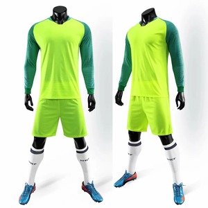 Jerseys de fútbol de manga larga de invierno, conjunto de camisetas de fútbol para hombres, uniforme de entrenamiento de fútbol para niños, porteros, camisa de portero - Product Image 1
