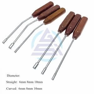 Martillo de hueso, fórceps de injerto óseo de meseta tibial, instrumento ortopédico curvo recto de 26cm de diámetro múltiple - Product Image 4