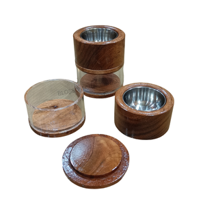 Brûleur de Bakhoor Traditionnel Arabe en Bois Acrylique Medkhan Brûleur d'Encens de Haute Qualité pour la Maison le Bureau - Product Image 5