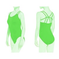 Proveedor de Ropa de Danza Personalizada, Pedido al por Mayor, Leotardo de Cuello en V de Mezcla de Algodón para Mujer Adulta, Servicio OEM, Logotipo de Marca, PK, para Clases de Ballet y Entrenamiento