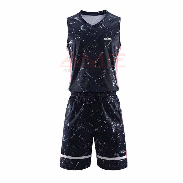 Best Custom Cheap Basketball Uniform Plus Size Printed Sportswear