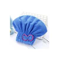 Mucit Home - Gorro de Microfibra para Secar el Cabello con Lazo y Diseño Floral, Secado Rápido, Lavable a Máquina, Talla Adulto