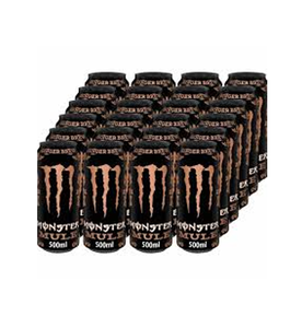 Monsters Mule Ginger Brew 500ml Ingredients Include Carbonated Water Taurine 0.4 Percent Ginger Root Extract 0.1 Percent - Product Image 2