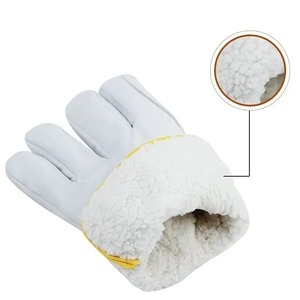 1 paire de gants de travail thermiques imperméables écologiques pour l'hiver, antidérapants, pour le cyclisme, le sport, le jardin, décontractés, compatibles avec les écrans tactiles - Product Image 3
