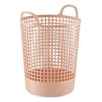 Vente chaude-Panier à linge Poignée en plastique flexible Boîte à laver les vêtements facile à transporter de l'usine du Vietnam