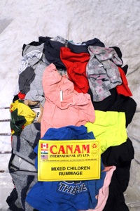 Mixed Children's Used Clothing <strong>Rummage</strong> Cotton and Nylon Wear for <strong>Babies</strong> Kids' Category
