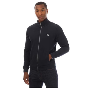 Sudadera de uso diario Unisex para hombre, jersey de entrenamiento atlético con cremallera y bolsillos delanteros, sudadera de estilo clásico sencillo - Product Image 1