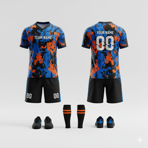 Uniformes de Fútbol Personalizados de Alta Calidad, Impresión por Sublimación de Alta Calidad, Nuevo Diseño, Proveedor OEM, Fábrica, Ropa de Fútbol Personalizada - Product Image 4
